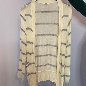 Splendid lightweight knit long cardigan